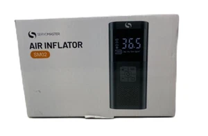 SERVOMASTER Tire Inflator Portable Tire Compressor, Cordless Tire Inflator - Picture 1 of 6