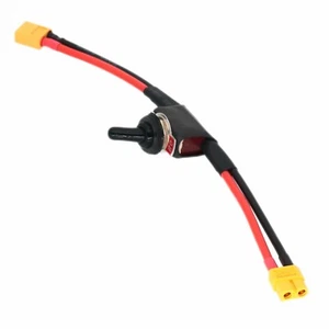 RC model ESC motor XT60 Connector Battery Power ON-OFF Rocker Switch 2-Gear 32A - Picture 1 of 7