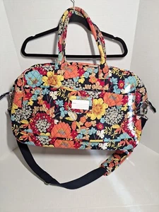 Vera Bradley große Over Night Tasche, bunt, doppelter Henkel, Baumwollmischung - Bild 1 von 9