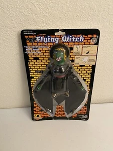 Vintage Halloween Scarewear Flying Witch Scary Haunted Decor Brand New Spooky - Picture 1 of 2