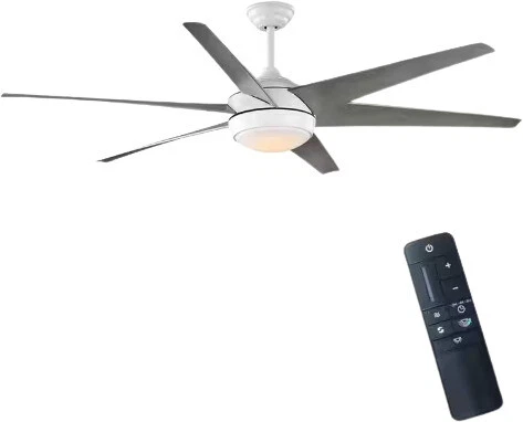 Home Decorators Collection Windward 68 in Ceiling Fan - White (68002)