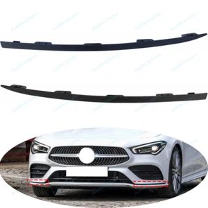 L&R Front Bumper Molding Trim For Mercedes A Class W177 A220/35 2019-2022 - Picture 1 of 6