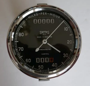 Velocímetro cronométrico Smiths S467/9/L BSA C11 - Imagen 1 de 4