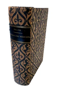 Hallam E-L’EUROPA NEL MEDIOEVO.Barbera,1883.Seconda Ed.RILEGATO - Picture 1 of 6