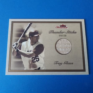 TROY GLAUS 2002 Fleer Showcase #TS-TG Serial Numbered 95/99 Angeles RARE nm/m - Picture 1 of 5