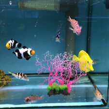  Plastic Simulated Coral Fish Tank Plants Live Aquarium Freshwater