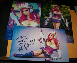 x3) Yaya Han Cosplay Drucke Arcade Miss Fortune 8x12 - Bild 1 von 4