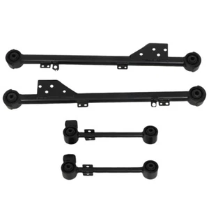 Juego de 4 piezas de brazo de control trasero superior e inferior negro para Infiniti QX4 1997-2003 - Imagen 1 de 12