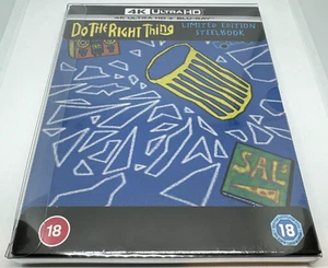 Do The Right Thing 4K Ultra HD + Blu-ray Disc Limited Edition Steelbook New - Picture 1 of 3