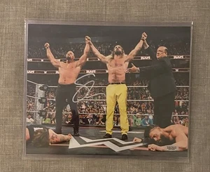 Seth Rollins signiertes WWE Farbfoto 8x10 • Bronze/Heyman/Punk/Roman • mit Echtheitszertifikat (Holo) - Bild 1 von 8