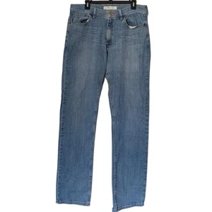 Jeans Lee serie moderna uomo 34x34 blu vestibilità atletica gamba affusolata L641 denim - Foto 1 di 7
