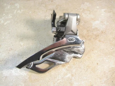 Shimano Deore LX triple desviador delantero FD-M581A 34,9 mm tracción superior o inferior MTB Foto 1 de 4