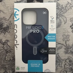 Speck Presidio2 Pro MagSafe w/ClickLock Case iPhone 16 Pro Max - Coastal Blue - Photo 1 sur 2