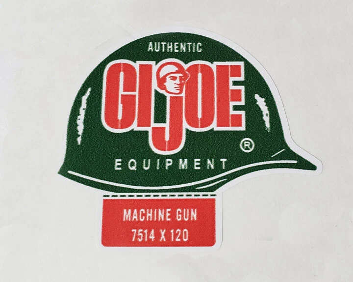 GI Joe Action Pilot Helmet Sticker 1964 - 1966 - Image 1 of 1