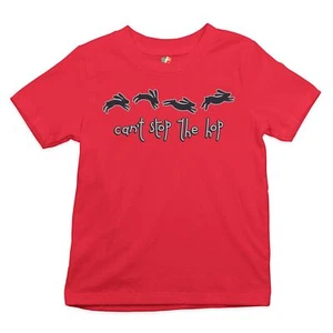 Can't Stop the Hop Youth T-shirt Happy Easter Funny Hopping Rabbits Kids - Picture 1 of 56