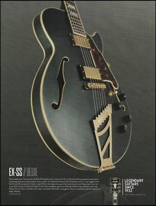Anuncio de guitarra eléctrica D'Angelico EX-SS Deluxe 2016 impresión de anuncio - Imagen 1 de 3