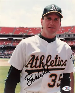 Bob Welch Oakland Athletics Signed Autograph 8 x 10 Photo PSA DNA *39 - Picture 1 of 2