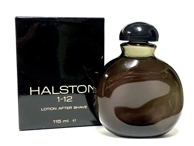 HALSTON 1-12 Loción para después del afeitado para hombres 115 ml Splash *VINTAGE* (HE14 Foto 1 de 2