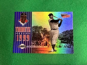 1999 Ultimate Victory Tribute 1999 #T4 Orlando Cepeda San Francisco Giants