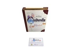 Walt Disney CINDERELLA Exclusive Deluxe Edition VHS Huge Big Box Collectors - Picture 1 of 6