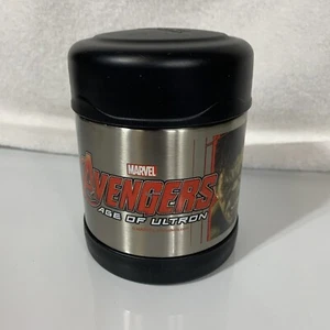 Marvel Avengers Age of Ultron Food Thermos 4-1/2” Tall  (Loc Bin 18) - Picture 1 of 7