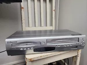 Emerson DVD/VCR For Parts/Repair DVD Works VHS Eats Tape Model EWD2203 No Remote - Picture 1 of 7