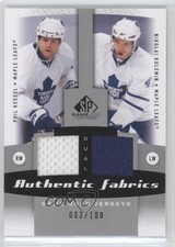 2010-11 SP Game Used Edition /25 Phil Kessel Nikolai Kulemin #AF2-KK Dual Patch