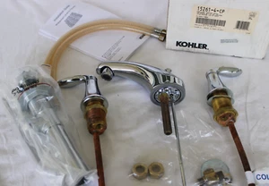Kohler 15261-4-CP - Grifo amplio para lavabo Coralais de 2 manijas - Cromo - Imagen 1 de 5