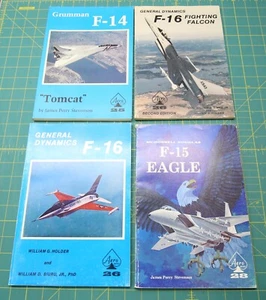 Menge 4 Aero Serie Bücher F-14, F-15, F-16 Original und überarbeitet 25, 26, 26, 28 - Bild 1 von 2