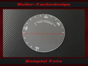 Tacho Glas für Traktormeter Eicher EM500 1800 UMD - Bild 1 von 1