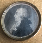 Physionotrace Révolution, homme au jabot
