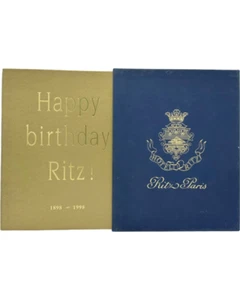 Happy Birthday Ritz Book 1898-1998 Paris Hotel France - Picture 1 of 13