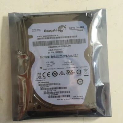 New Seagate 2.5" Sata 7mm 500GB 500 GB 5400RPM Laptop Hard HDD Drive ST500LT012 - Image 1 of 4