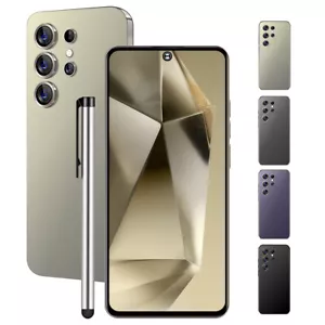 Global Unlocked 6.8" S24 Ultra 5G Smartphone Dual SIM Android Mobile Phones OTG - Picture 1 of 25