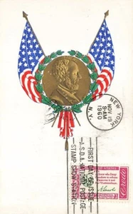 1143 4c LINCOLN CREDO - Maxicard en relieve desconocido - Imagen 1 de 1