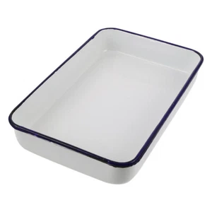 Backform Aus Emaille Rechteckige Kuchenform Backformen Für Den Ofen - Bild 1 von 12