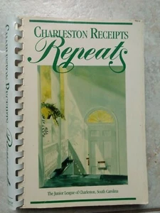 1986 Charleston Quittungen Wiederholungen Kochbuch Jr. League Charleston, SC spiralgebunden - Bild 1 von 8