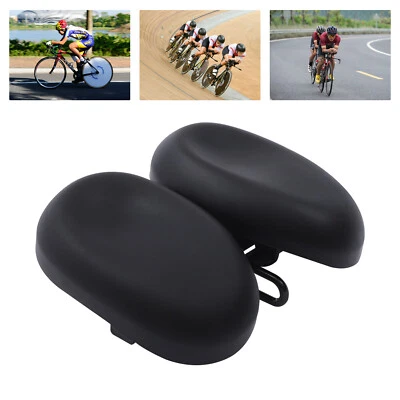 Bicycle Seat Sto?d?mpfung Dual Pad Saddle Soft Adjustable Bicycle Saddle NEW - Image 1 of 4