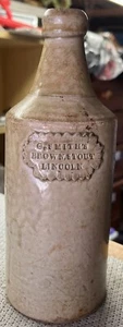 1870’s Slab Sealed Porter - G. SMITH’S BROWN STOUT LINCOLN Old Colln (J430) - Foto 1 di 8