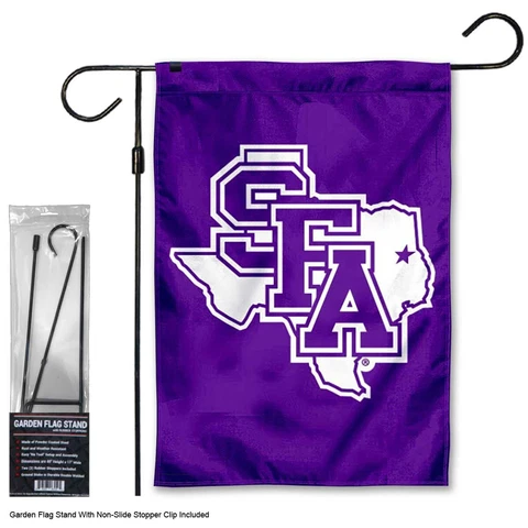 Stephen F. Austin University Garden Flag and Stand Pole Kit Cover