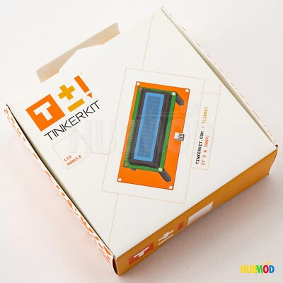 New Arduino TinkerKit LCD Module T110061 16 Character 2 line Text Display - Image 1 of 3