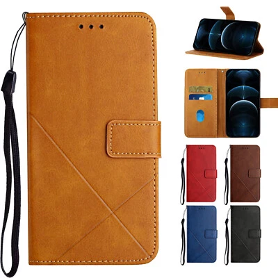For LG K22 Stylo 6 7 Velvet Solid Color Leather Card Slots Flip Stand Phone Case - Image 1 of 4