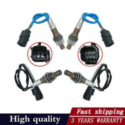 Sensor de oxígeno aguas arriba y aguas abajo 4 piezas para Honda Pilot Ridgeline 3,5 L 2009-2014 Foto 1 de 4