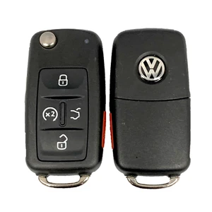 Unlocked OEM Volkswagen Keyless Remote 5 Button Uncut 561837202G - NBGFS93N - Picture 1 of 3