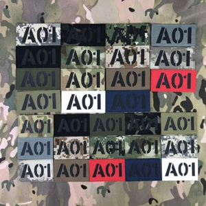 Custom Laser Cutting IR IFF Infrared Reflection Patch Radio Call Sign Name Tapes - Picture 1 of 34
