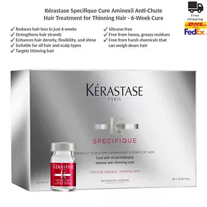 Kerastase Specifique Aminexil Intense Anti-Thinning Care 42 x 6ml - 6-Week Cure - Picture 1 of 9
