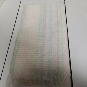 BABY CREST, Baby WAFFLE Blanket NWT 100% Acrylic Vintage & Original NIP - Picture 1 of 8