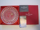 1988 EUC Crystal WATERFORD Plate 12 Days of Christmas 5 Golden Rings IOB 1 of 3