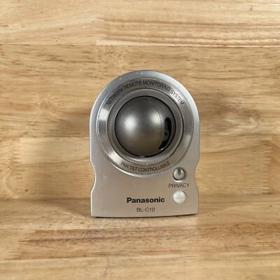 Panasonic BL-C10 Silver Remote Video Monitoring Surveillance Network Camera - Image 1 of 4