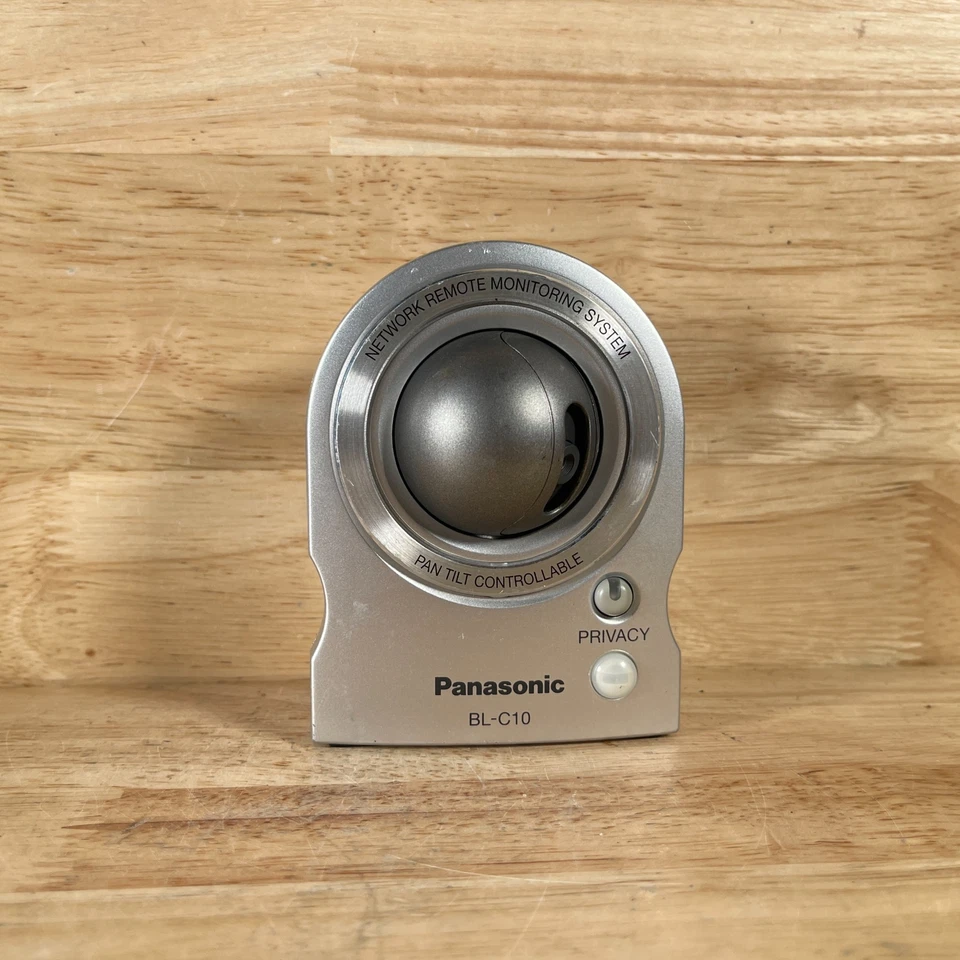 Panasonic BL-C10 Silver Remote Video Monitoring Surveillance Network Camera - Image 1 of 4